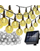 Соларен гирлянд 12м IP65 топки